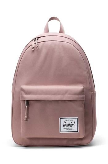 Ruksak Herschel Classic Backpack ružová farba, veľký, jednofarebný