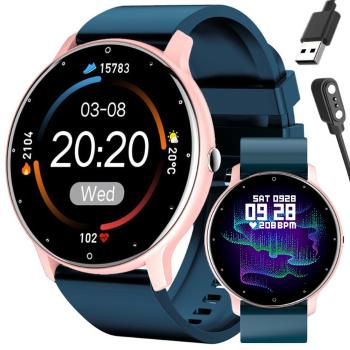 SMARTWATCH UNISEX GRAVITY GT1-4 - merač tepu, vlastné ciferníky (sg015d)