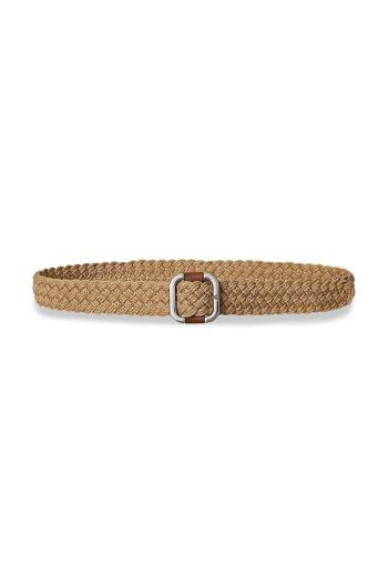 Opasok Lauren Ralph Lauren béžová farba, 412969444