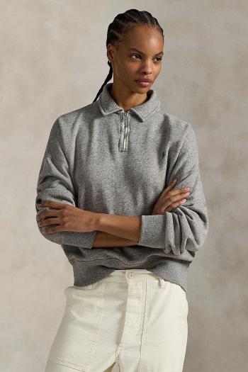 Mikina Polo Ralph Lauren šedá farba, 211971696