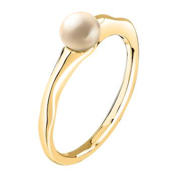 Morellato Pôvabný pozlátený prsteň Perla SXU440 54 mm