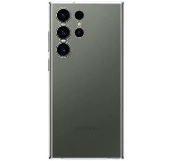 Samsung Galaxy S23 Ultra Clear Cover, gyári tok, átlátszó, EF-QS918CT Csomagolássérült