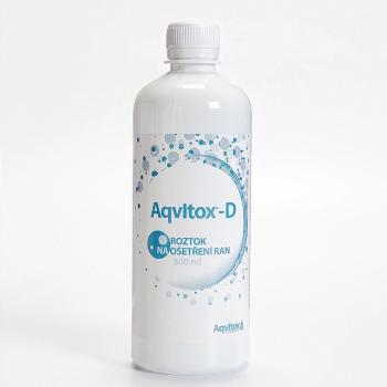 AQUASYSTEM Aqvitox D roztok na ošetrenie rán 500 ml