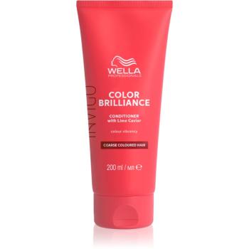 Wella Professionals Invigo Color Brilliance kondicionér pre husté, hrubé alebo kučeravé vlasy pre farbené vlasy 200 ml