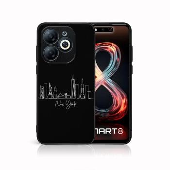 MY ART Ochranný kryt pre Infinix Smart 8 NEW YORK (207)