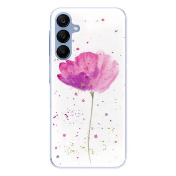 Odolné silikonové pouzdro iSaprio - Poppies - Samsung Galaxy A25 5G