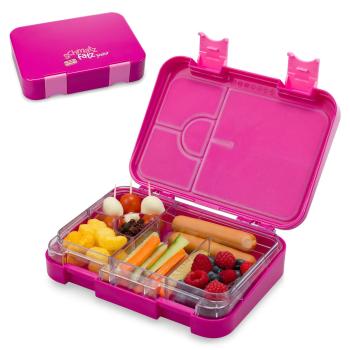 Klarstein schmatzfatz junior Lunchbox, 6 priehradiek, 21,3 x 15 x 4,5 cm (Š x V x H)