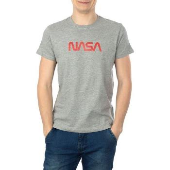 Nasa  BIG WORM O NECK  Tričká a polokošele Šedá