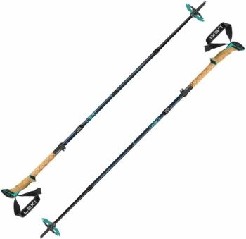 Leki Bernina FX Carbon Midnight Blue/Darkblue/Mint 100 - 120 cm Turistické palice