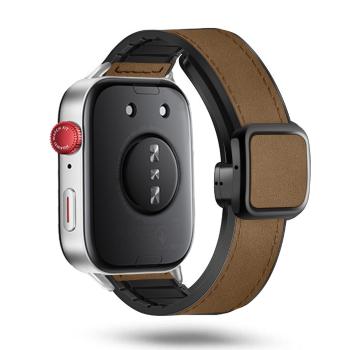 KALEBOL HYBRID Vymeniteľný remienok pre Huawei Watch Fit 4 / Fit 4 Pro tmavohnedý