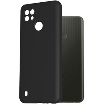 AlzaGuard Premium Liquid Silicone Case na Realme C25Y čierny (AGD-PCS0091B)
