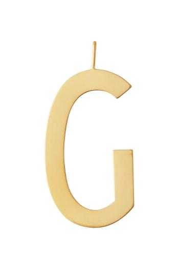 Strieborný pozlátený prívesok Design Letters 90201001G