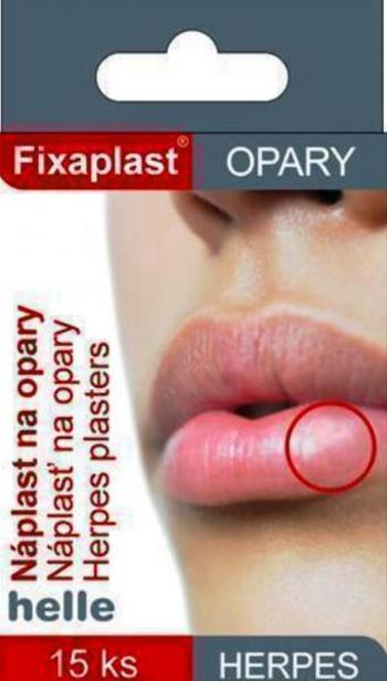 FIXAPLAST HERPES Náplasť na opary 15 ks