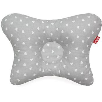SCAMP Vankúšik Little Heart White Gray (5999546242874)