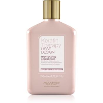 Alfaparf Milano Keratin Therapy Lisse Design jemný kondicionér na lesk a hebkosť vlasov 250 ml