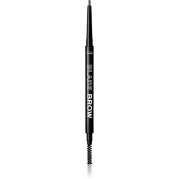 Revolution Relove Blade Brow ceruzka na obočie s kefkou odtieň Dark Brown 0,1 g