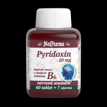 MEDPHARMA Pyridoxín 20 mg 67 tabliet