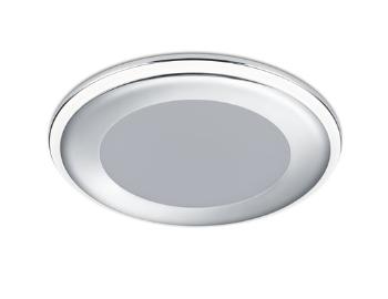 LED zapustené svietidlo Trio Aura chróm TR 652410106