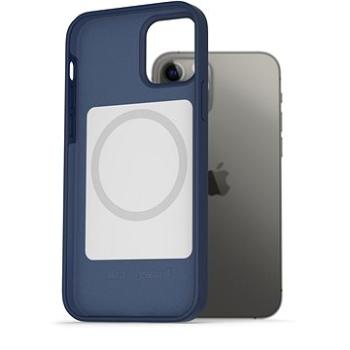 AlzaGuard Magsafe Silicone Case na iPhone 12/ 12 Pro modré (AGD-MFMS0001L)