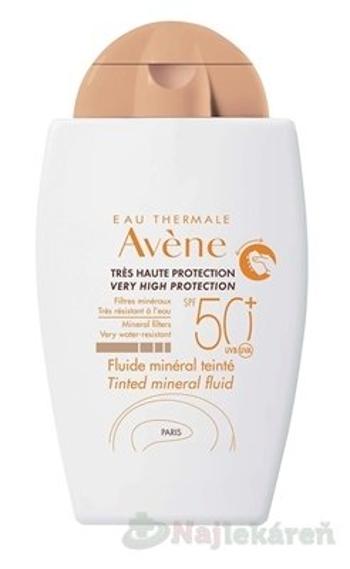AVENE Tónovaný minerálny fluid SPF 50+ 40ml