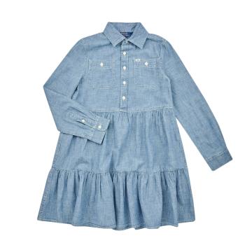 Polo Ralph Lauren  SHIRTDRESS-DRESSES-DAY DRESS  Krátke šaty Modrá