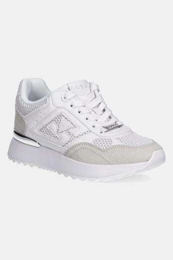 Tenisky Guess KORENZO biela farba, FLTKOR ELE12