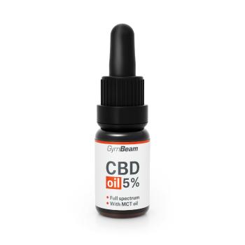 CBD olej 5% - GymBeam, 10ml