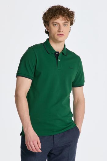 PÓLÓ GANT PIQUE SS POLO FOREST GREEN