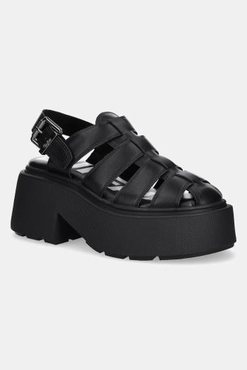 Sandále Buffalo Vicious Fisher čierna farba, 1602266-BLK