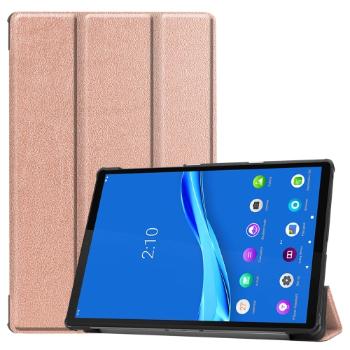 LEATHER Puzdro Lenovo Tab M10 Plus (TB-X606F / TB-X606L / ZA5T0081CZ / ZA5V0206CZ) ružové-zlaté