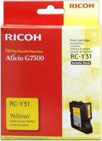 Ricoh 405503 žltá (yellow) originálna gélová cartridge