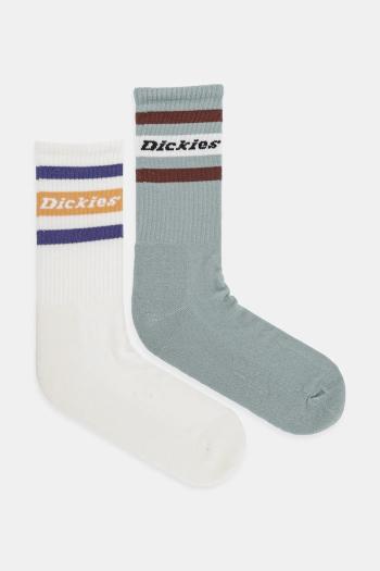 Ponožky Dickies 2-pak pánske, zelená farba, DK0A4XDKK361