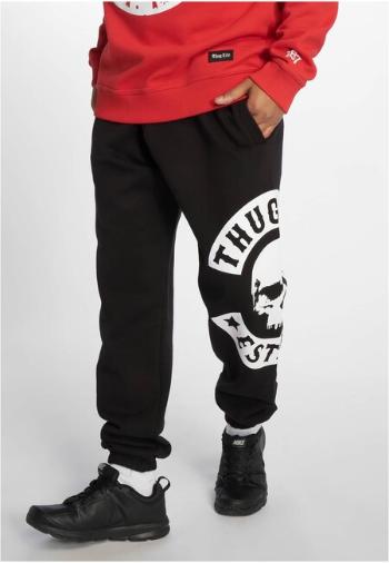 Thug Life B.Camo p Sweatpants black/white - S