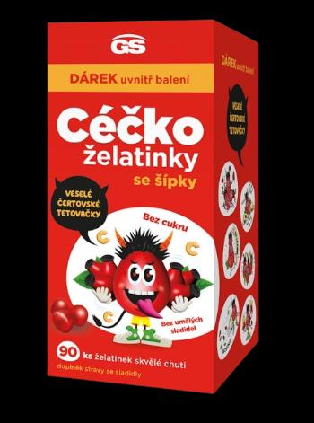 GS Céčko želatínky + darček 90 ks