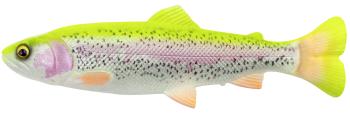 Savage gear gumová nástraha 4d linethru pulsetail trout slow sink lemon trout - 20 cm 102 g