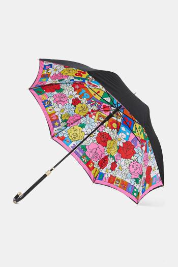 Dáždnik Moschino ružová farba, 8927