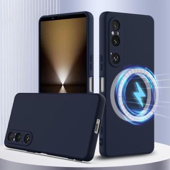 RUBBER MAGSAFE Silikónový kryt pre Sony Xperia 1 VI NAVY BLUE