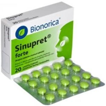 SINUPRET forte 20 tabliet