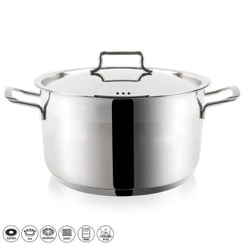 Kastról s pokrievkou ORION ANETT 9.5L nerez 