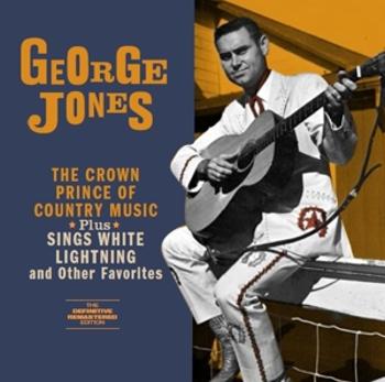 GEORGE JONES - CROWN PRINCE OF COUNTRY MUSIC/SINGS WHITE LIGHTNING, CD