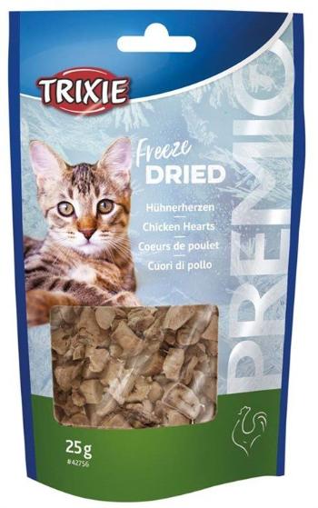 Trixie PREMIO Freeze Dried chicken hearts, 25 g