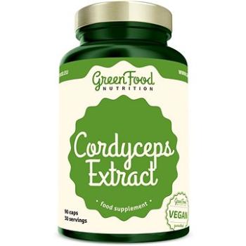 GreenFood Nutrition Cordyceps 90  kapslí. (8594193922116)