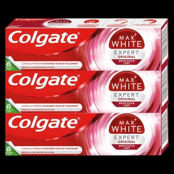 COLGATE Zubná pasta Max White Expert Original 3 x 75 ml