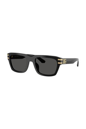 Slnečné okuliare Dolce & Gabbana čierna farba, 0DG4496