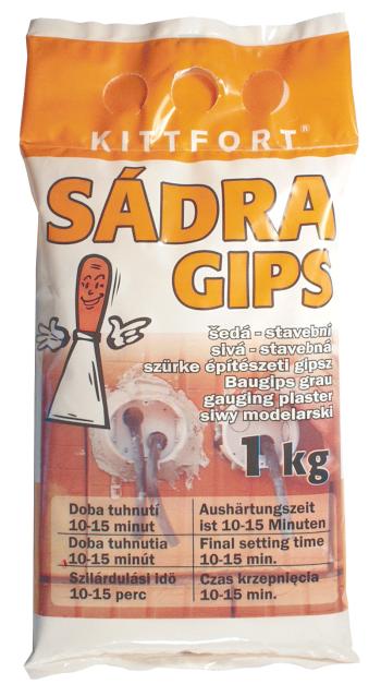 Sadra štukatérska 1 kg šedá