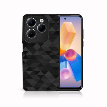 MY ART Ochranný kryt pre Infinix Hot 40 / Hot 40 Pro BLACK TRIANGLES (232)