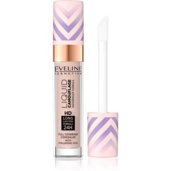 Eveline Cosmetics Liquid Camouflage vodeodolný korektor s kyselinou hyalurónovou odtieň 03 Soft Natural 7,5 ml