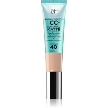 IT Cosmetics Your Skin But Better CC+ Natural Matte zmatňujúci make-up SPF 40 pre ženy Fair Light 32 ml