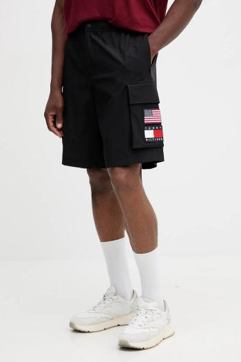 Šortky Tommy Hilfiger x SAIL GP čierna farba, MW0MW41414