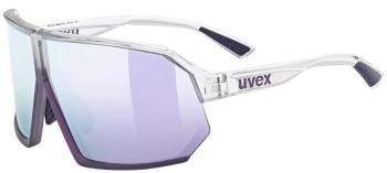 UVEX Sportstyle 237 Clear/Met Purple/Mirror Lavender Športové okuliare